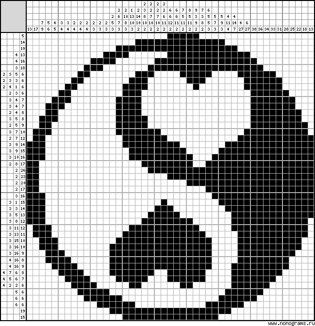 Black White Japanese Crossword Yin And Yang 